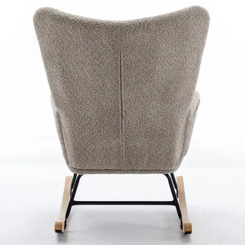 Multicolor Teddy 33.4 Rocking Chair with Glider