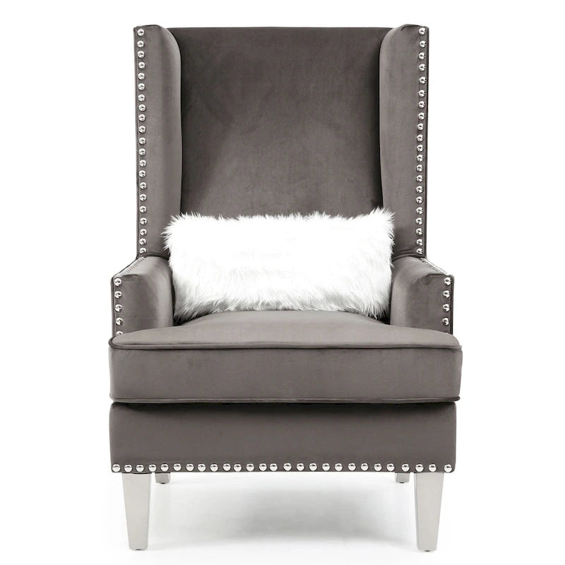 Velvet Accent Chair