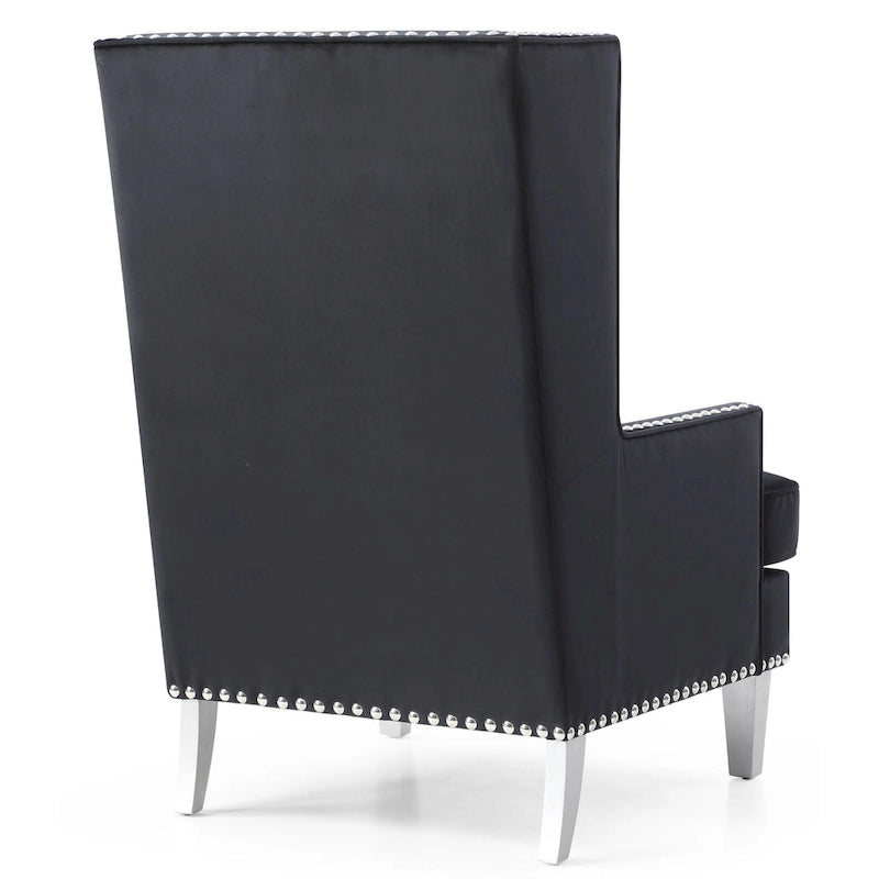 Velvet Accent Chair