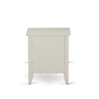 King Bedroom Set with 1 Bed and a Wire Brushed Butter Cream End Table - Mist Beige Linen Fabric Bed(Pieces Option)