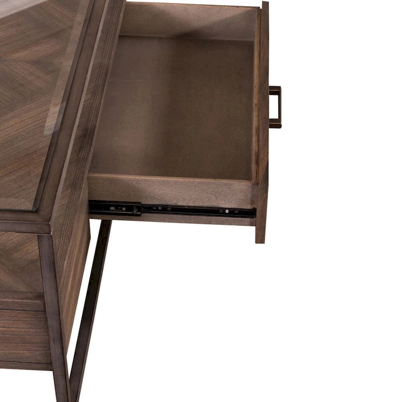 Tobacco Rectangular Cocktail Table