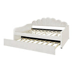Full Size Upholstery Daybed Frame with Trundle