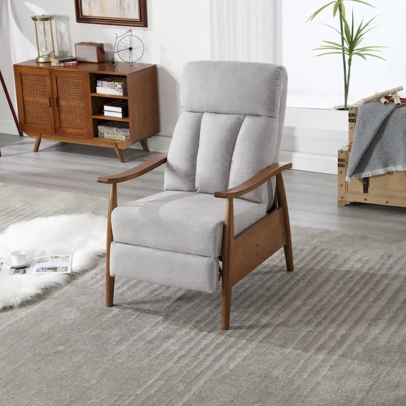 Wood Frame Armchair