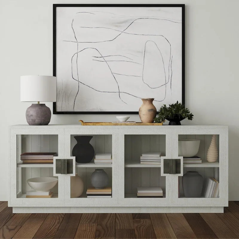 90 Glass Reclaimed Pine Sideboard