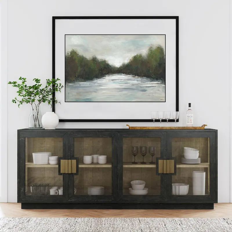 90 Glass Reclaimed Pine Sideboard