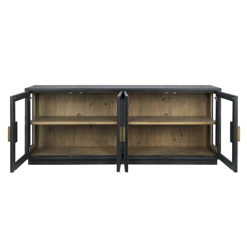 90 Glass Reclaimed Pine Sideboard